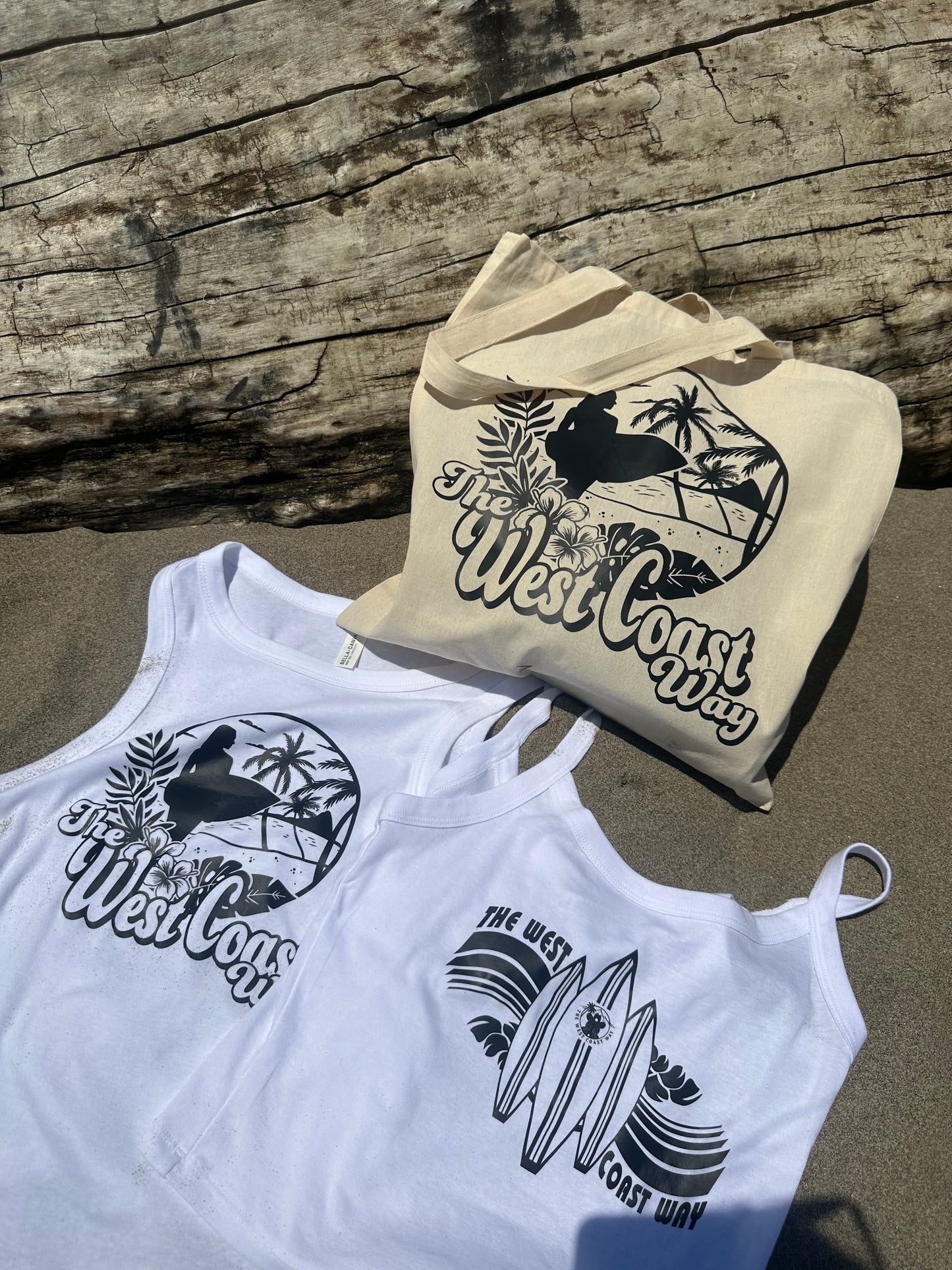 Surf Tote Bag- Surf Board Design