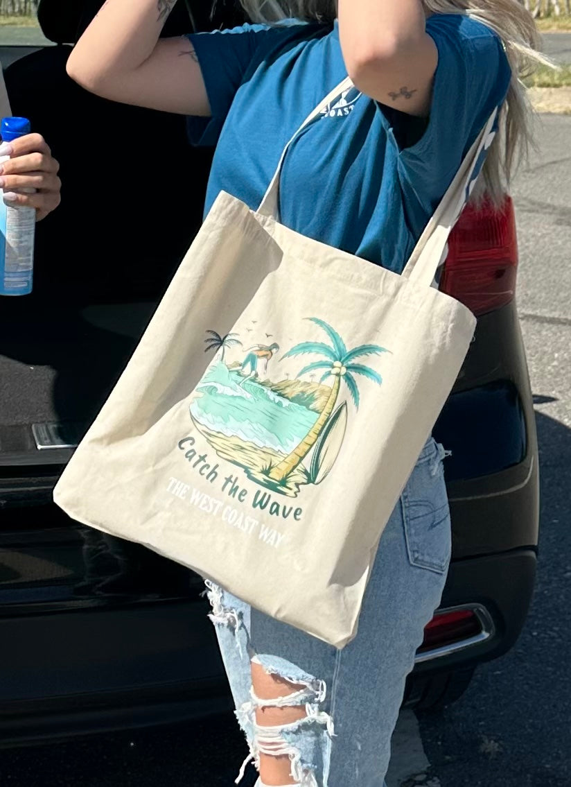 "Catch the Wave" Tote Bag