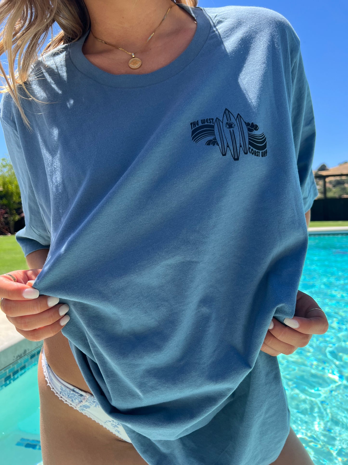 Surf Shirt- Blue