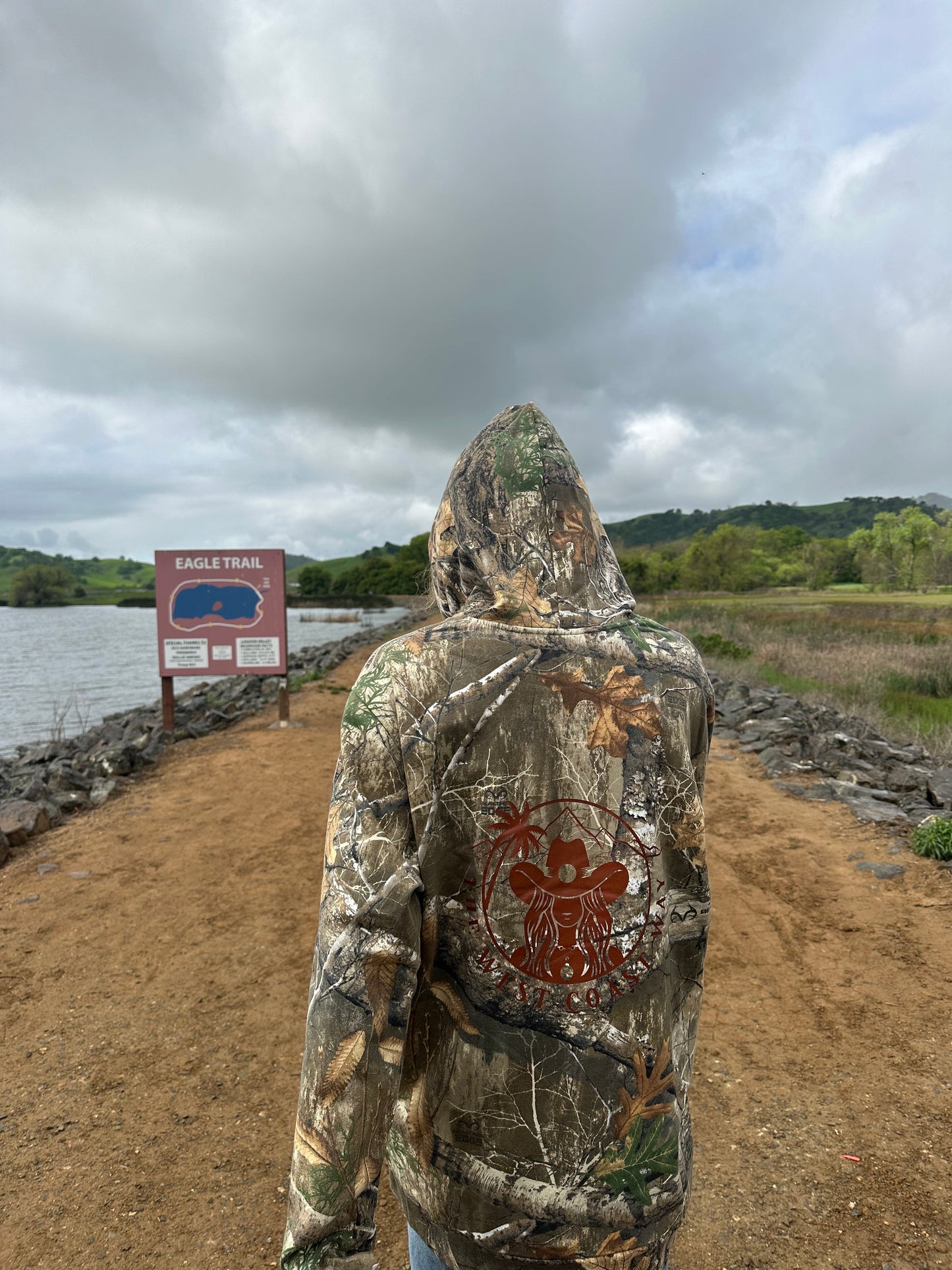 Camo Logo Sweatshirt- Green