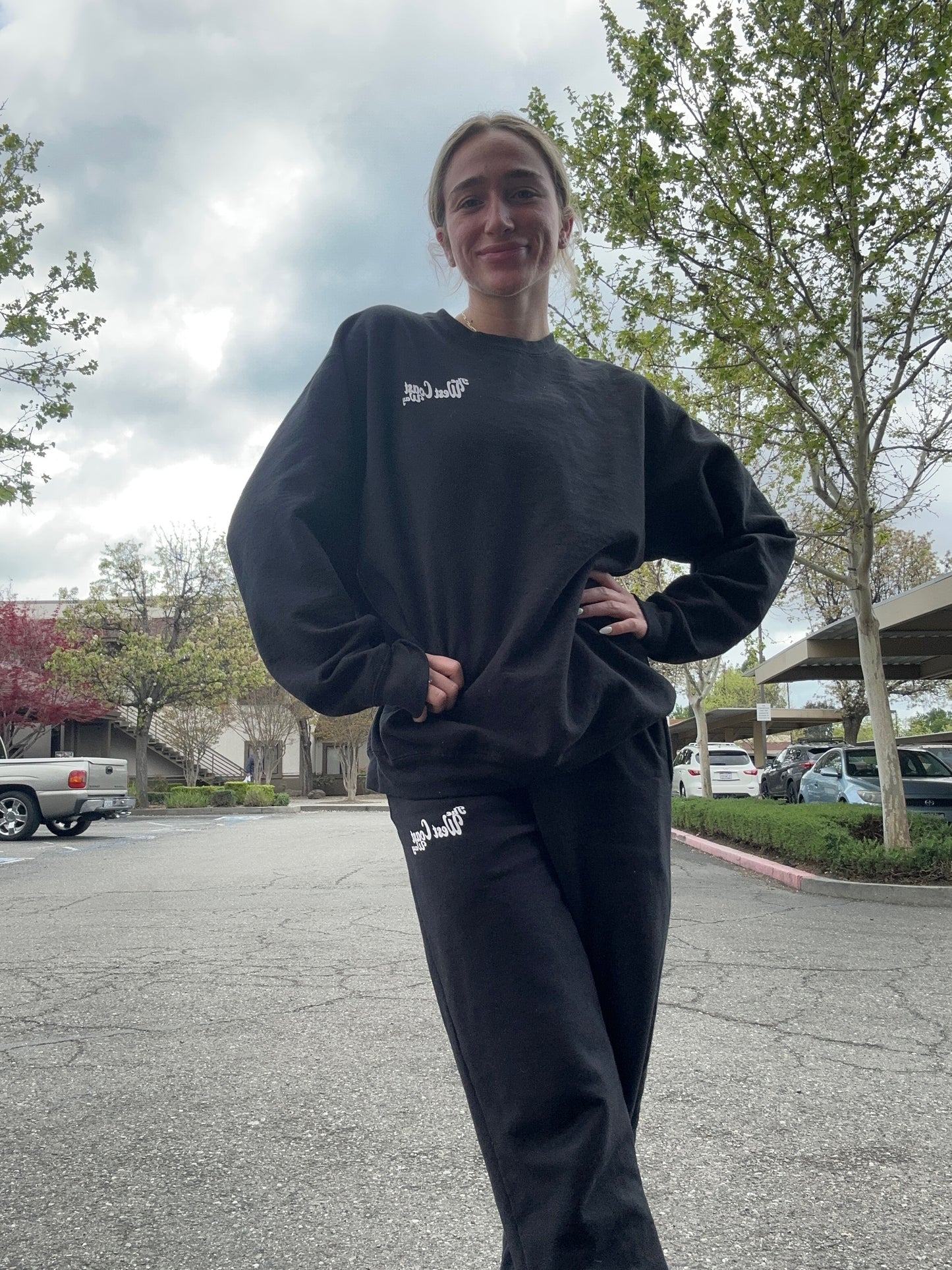 B&W Matching Crewneck