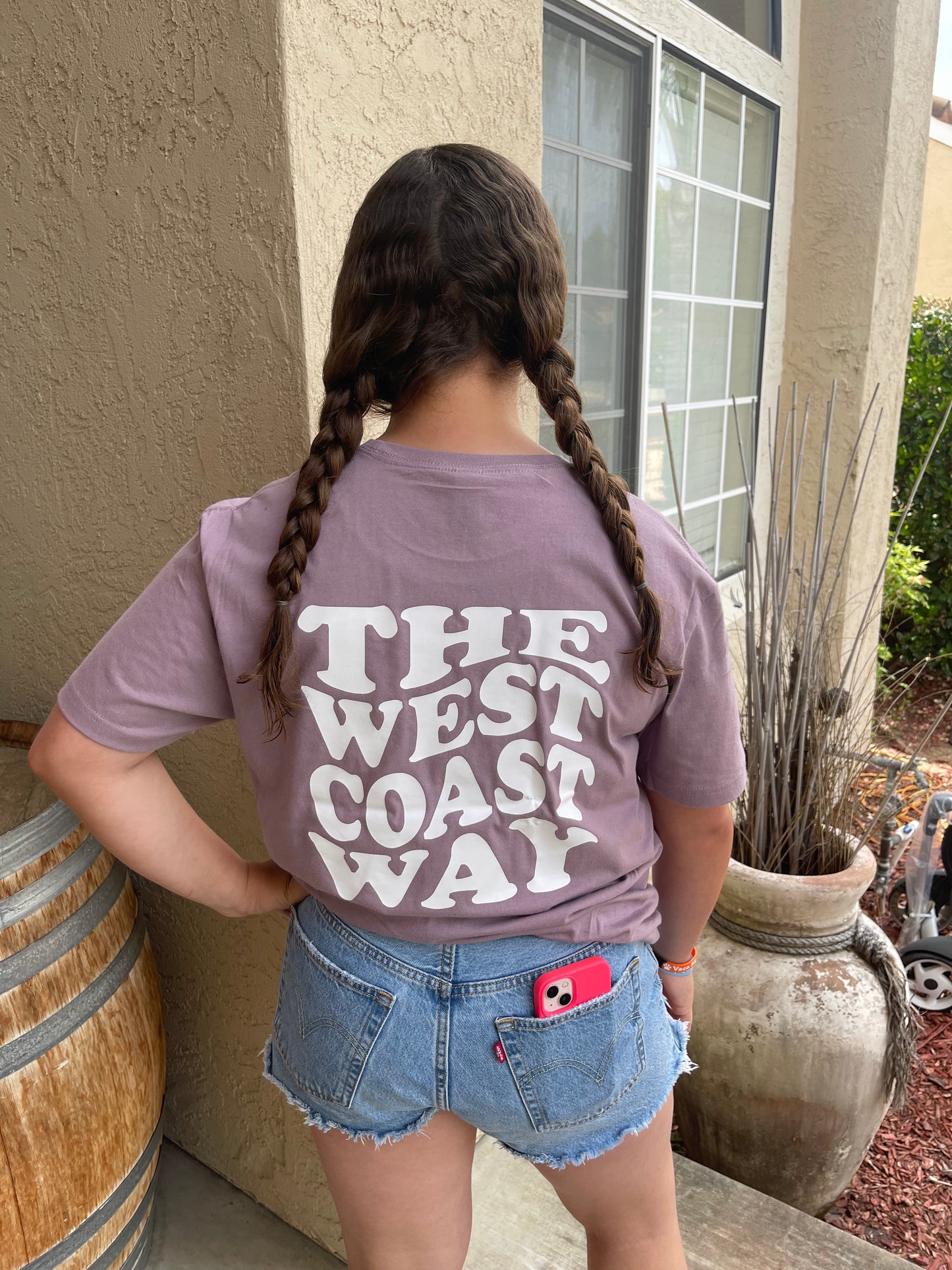 Wavy Logo T- Lavender