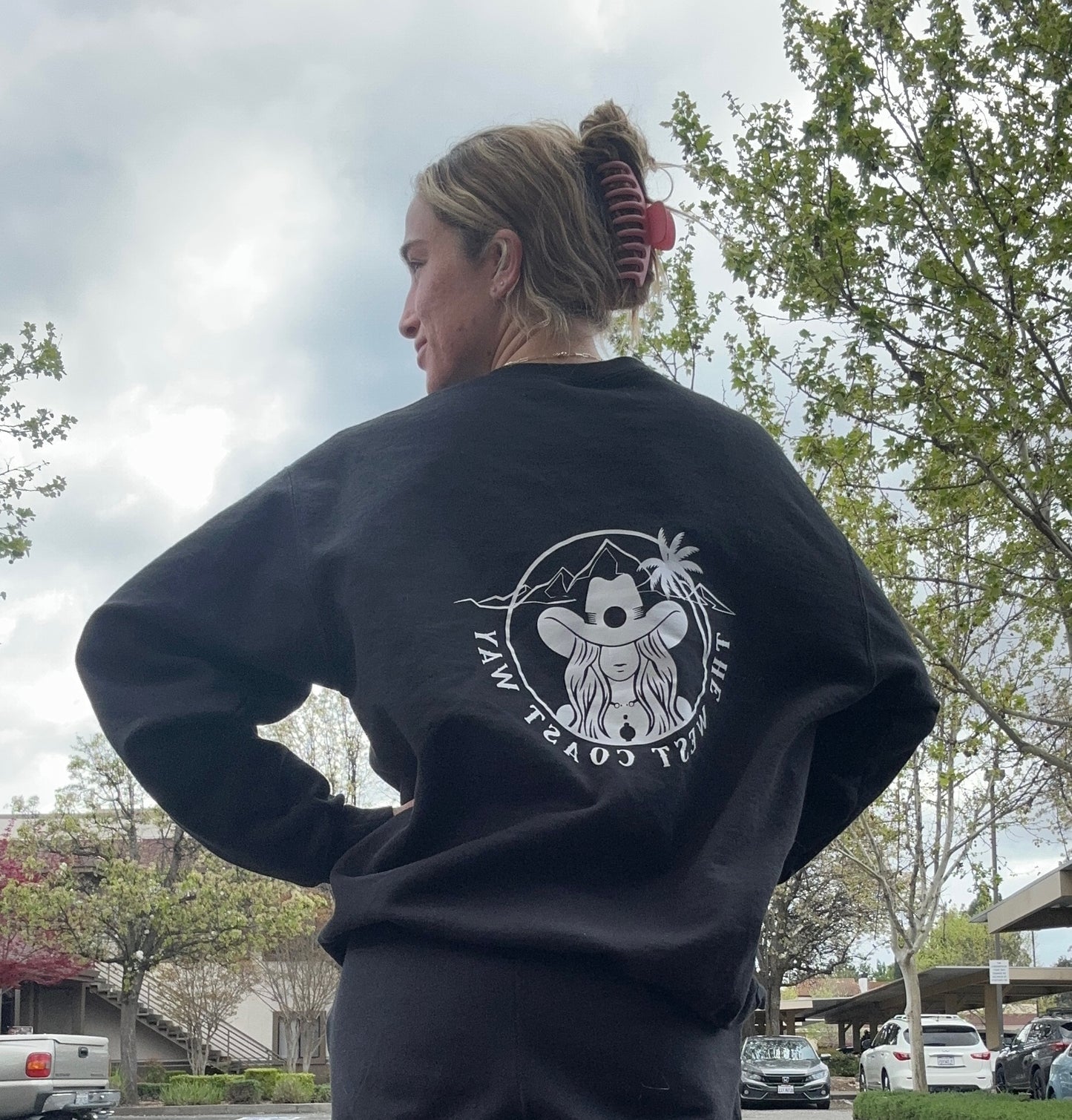B&W Matching Crewneck